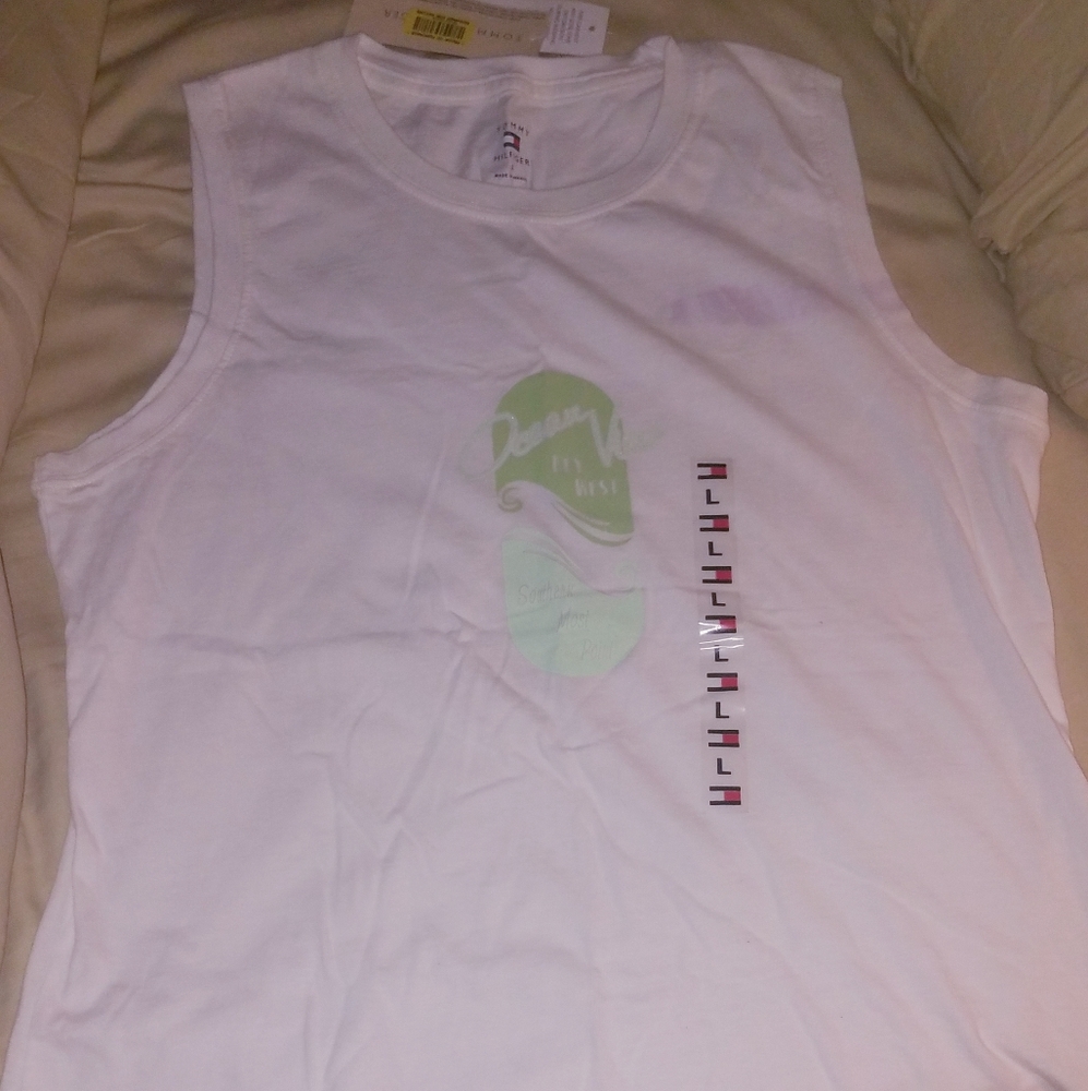 Tommy Hilfiger Women's Sleeveless Shirt sz L